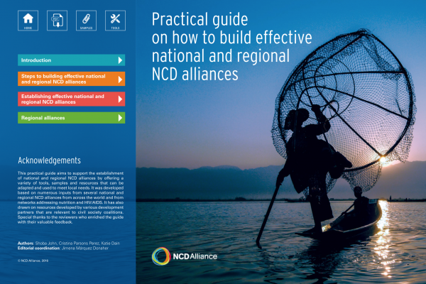 Practical guide on how to build effective national and regional NCD alliances